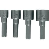 Bosch Accessories 2609255904 Steckschlüssel-Maschinenaufnahmen-Set Antrieb 1/4 (6.3 mm) 1 Set