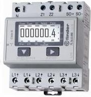 FINDER S.p.A. Wandlerzähler 3Ph. 230V/50Hz MID 7E.56.8.400.0010 (7E.56.8.400.0010)