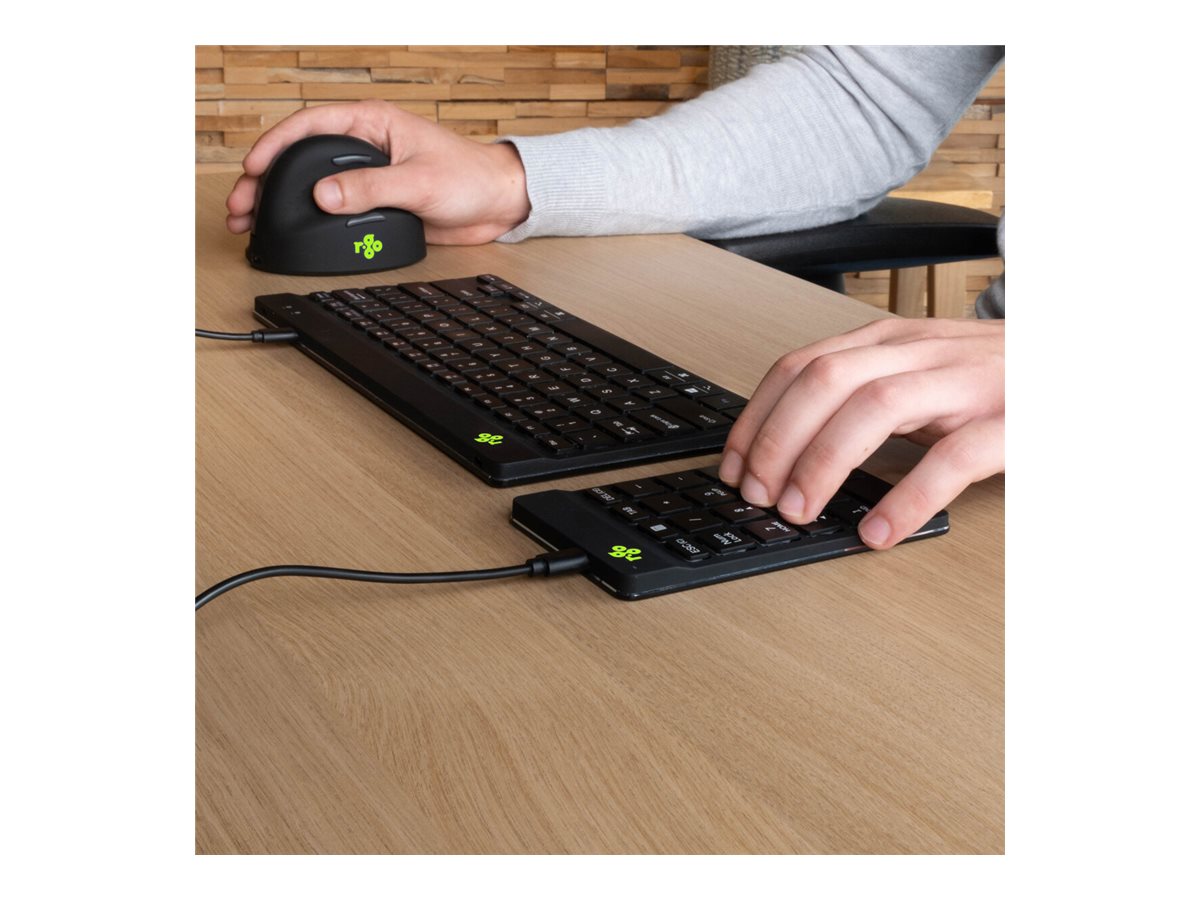 R-Go Numpad Break Compact USB-C Schwarz