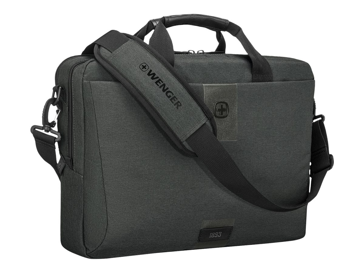 Wenger MX ECO Brief Notebook-Rucksack 16" Grau, holzkohlefarben