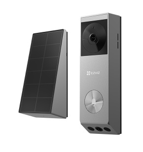 Ezviz EP3x Pro Smarte Türklingel 2048 x 1296 Pixel Silber