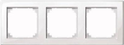 MERTEN 478325 Rahmen 3fach aktivweiß