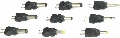 Voltcraft MW 8XC2 Netzgeräte Adapter-Set mit 2 Klinkenadapter und 7 Niedervolt-Adapter, gerade 9 Tei (28167C32)