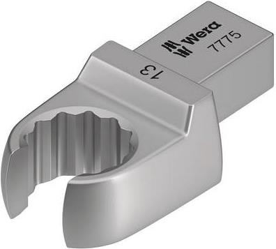 Wera 7775 Einsteck-Ringschlüssel, offen, SW 17 mm 05078655001 (05078655001)