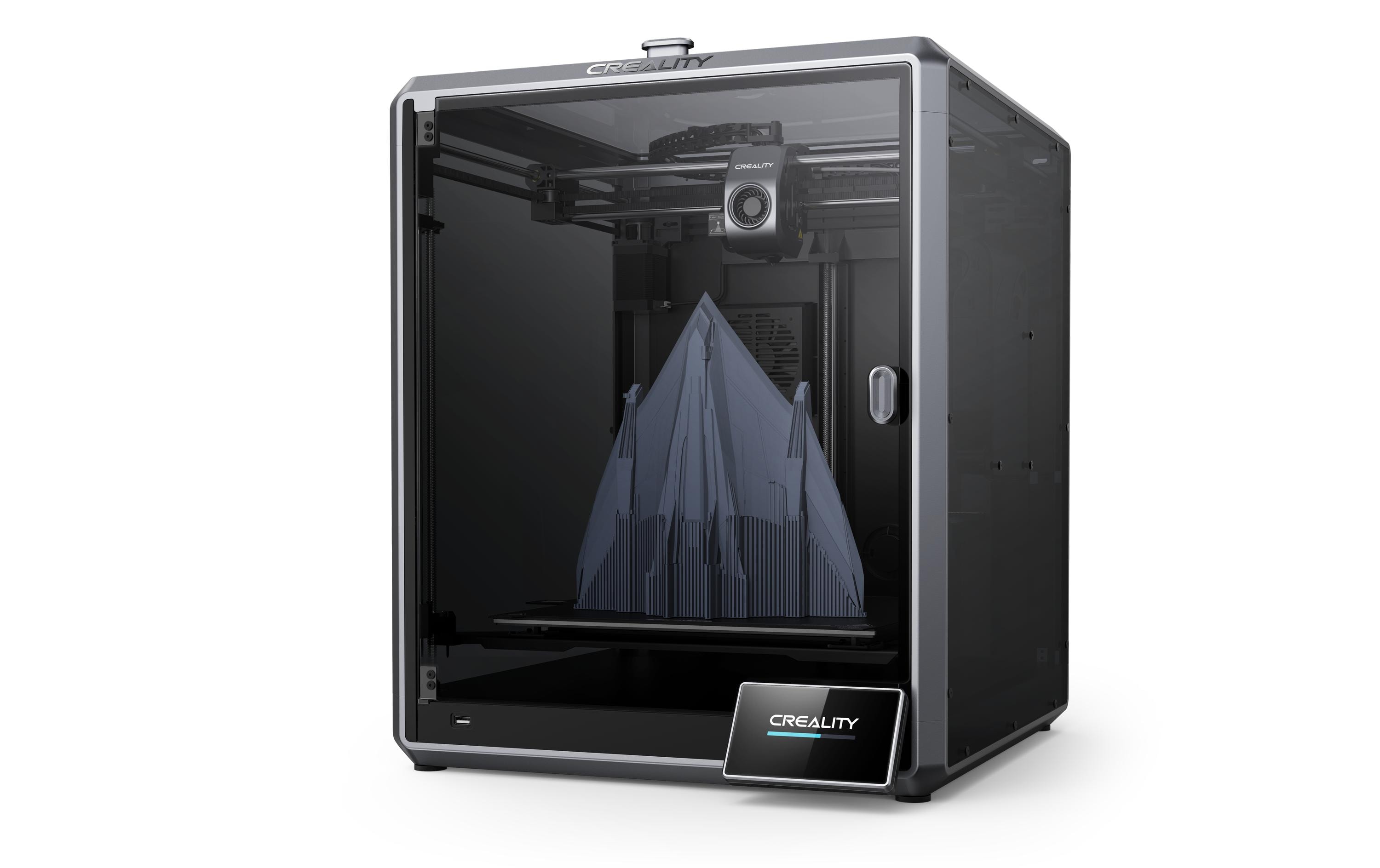 Creality3D K1 MAX 3D-Drucker FFF Dual-Extruder 600 mm/s 300 x 300 x 300 mm Schwarz