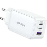Nexode USB-A+2*USB-C 65W GaN Tech Fast Charger White (15334)