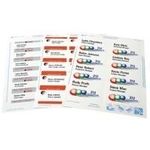 Avery Name Badges Printable inserts (L4728-20)