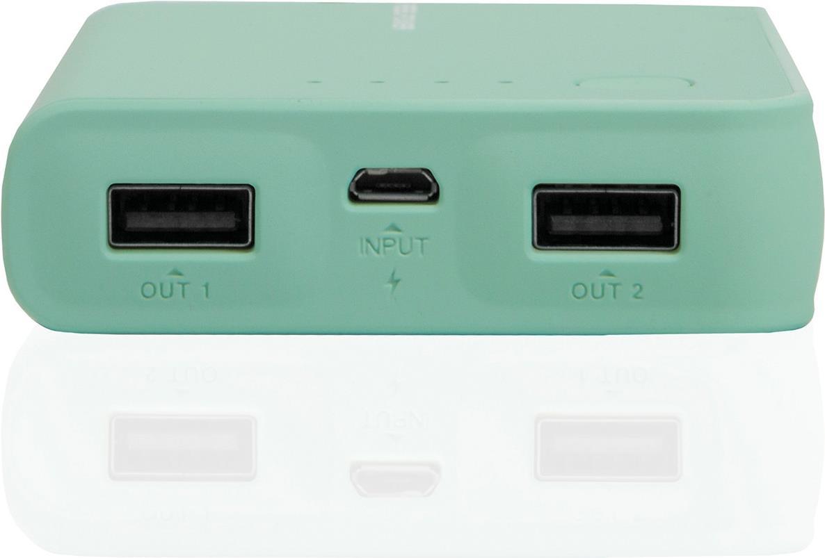 Realpower Powerbank PB-10k mintgrün
