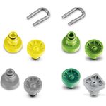 Kärcher 2.644-081.0. Produkttyp: Abguss, Markenkompatibilität: Kärcher, Kompatibilität: T 5 T-Racer, T 7 Plus T-Racer. Breite: 17 mm, Tiefe: 17 mm, Höhe: 18 mm (2.644-081.0)