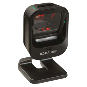 Datalogic Magellan 900i Präsentationsscanner schwarz Magnetic Stand RS232 EU-Netzteil