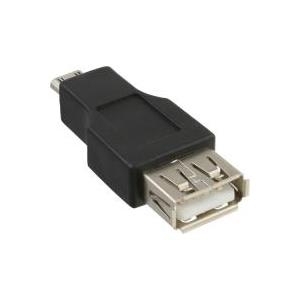 InLine® Micro-USB Adapter, Micro-B Stecker an USB A Buchse (31604)