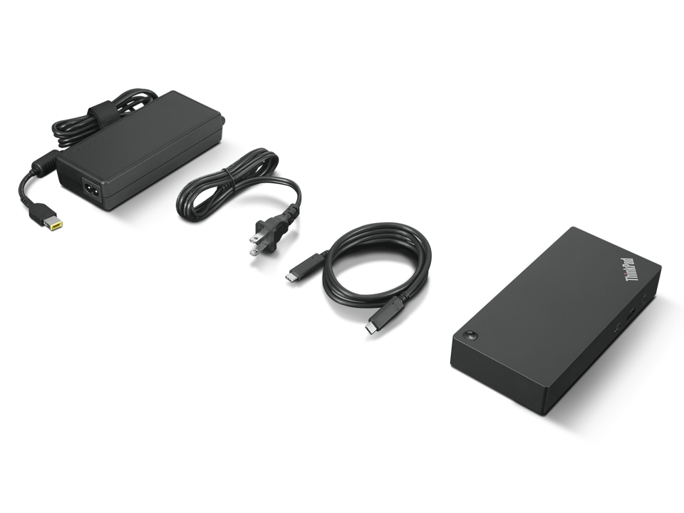 Lenovo ThinkPad Universal USB-C Dock 40AY0090EU 90 W GigE HDMI 2xDP Schwarz