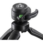 Walimex Mantona kaleido Gaia leichtes Mini Tisch und Handstativ (geeignet für Spiegelreflex, Digitalkameras und Camcorder) night black, 21404 (1021404)