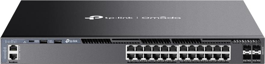 TP-Link Omada SG6428X Netzwerk-Switch Managed L3 Gigabit Ethernet (10/100/1000) 1U Schwarz (SG6428X)