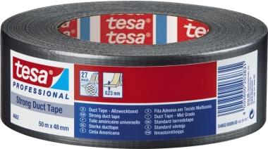 tesa Gewebeband 04662-00086-02 48mmx50m silber (04662-00086-02)