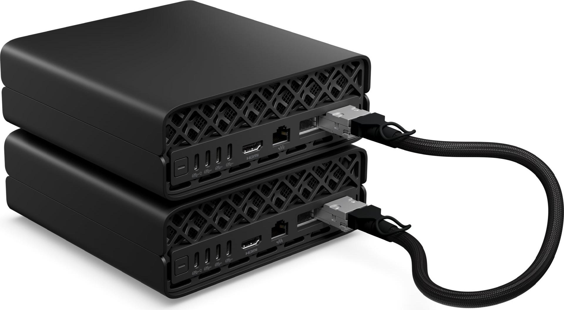 HP ZGX Nano G1n AI Station Mini Desktop NVIDIA GB10 128 GB RAM 4 TB SSD Schwarz