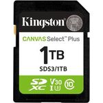 Kingston SDXC Canvas Select Plus Gen3 1TB 150R Class 10 UHS-I (SDS3/1TB)
