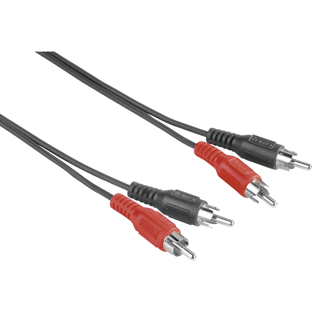 Hama 00205086 Audio-Kabel 2,5 m 2 x RCA Schwarz (00205086)