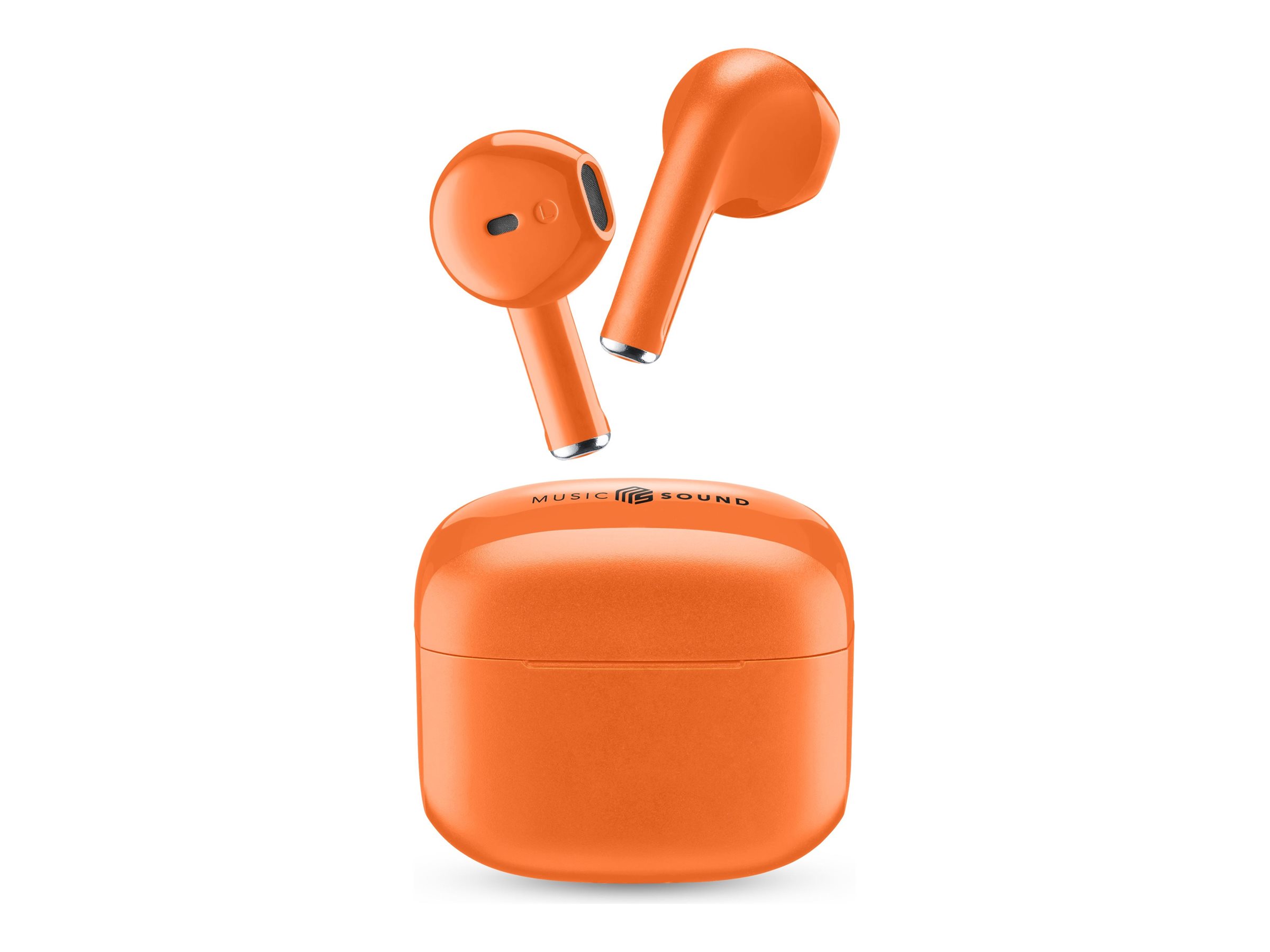 Cellularline MUSIC SOUND SWAG In-Ear Kopfhörer True Wireless Bluetooth 20 h Orange