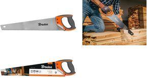 Bradas Handsäge V-SERIES, Blattlänge: 500 mm Sägeblatt aus gehärtetem Stahl SK5, Sägezähne in 3 Ebenen - 1 Stück (KT-V1407)