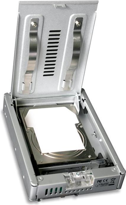 ICY DOCK MB982IP-1S-1 Laufwerksschachtadapter 2,5" auf 3,5" SATA/SAS Silber
