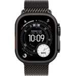 Apple 49mm Black Titanium Milanese Loop - Small (MGHR4ZM/A)