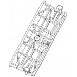 Zebra - Media guide roller (P1027719)