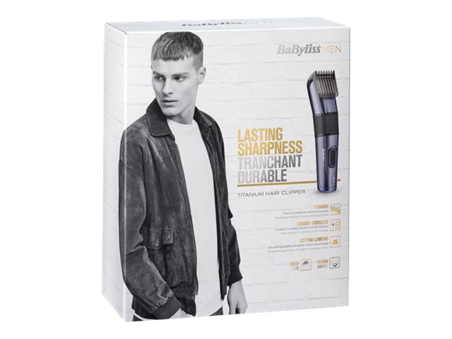 BaByliss Men E976E Haarschneidemaschine Schwarz
