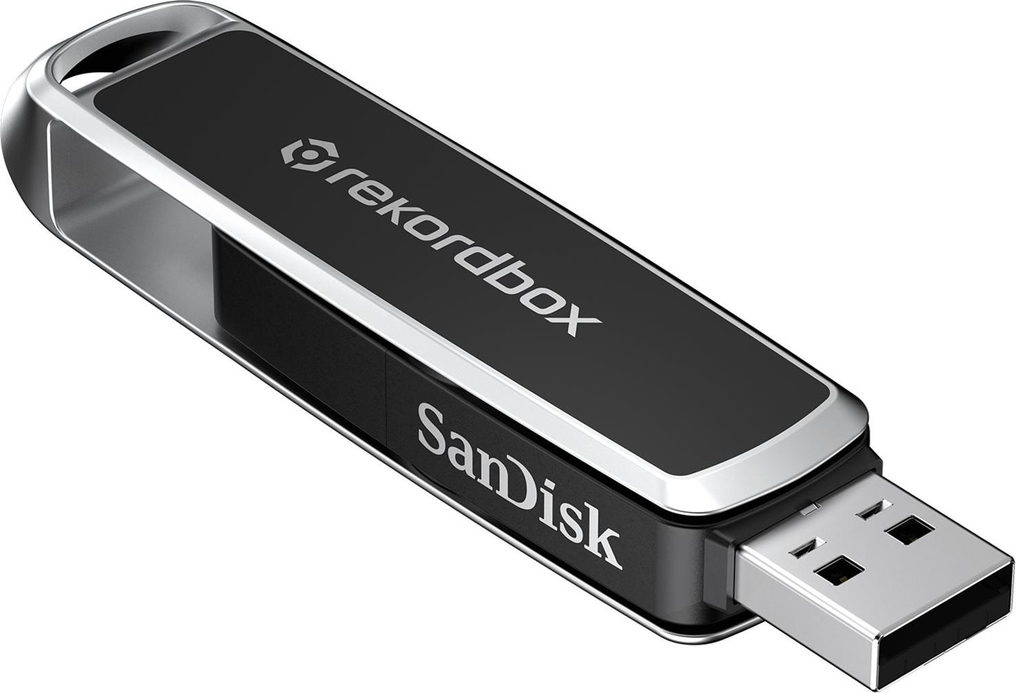 SanDisk DJ USB-Stick 512 GB USB-A / USB-C 1000 MB/s Schwarz