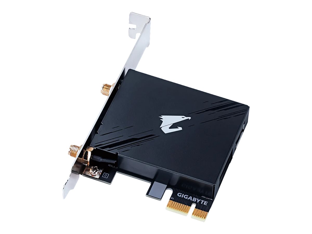 Gigabyte Aorus GC-WIFI7 Netzwerkadapter Wi-Fi 7 Bluetooth 5.3 5800 Mbit/s PCI Express x1 Schwarz