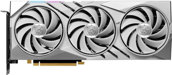 MSI GeForce RTX 4070 Super 12G GAMING X SLIM WHITE - 12GB GDDR6X, 1x HDMI, 3x DP (V513-632R)