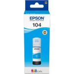 EPSON 104 EcoTank Cyan ink bottle (WE) (C13T00P240)