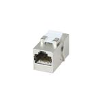 Synergy 21 S216317V4 Keystone Modul – RJ45 Kupplung Buchse/Buchse – CAT6A – 500 MHz – Slimline Short – TP/TP – Metallgehäuse