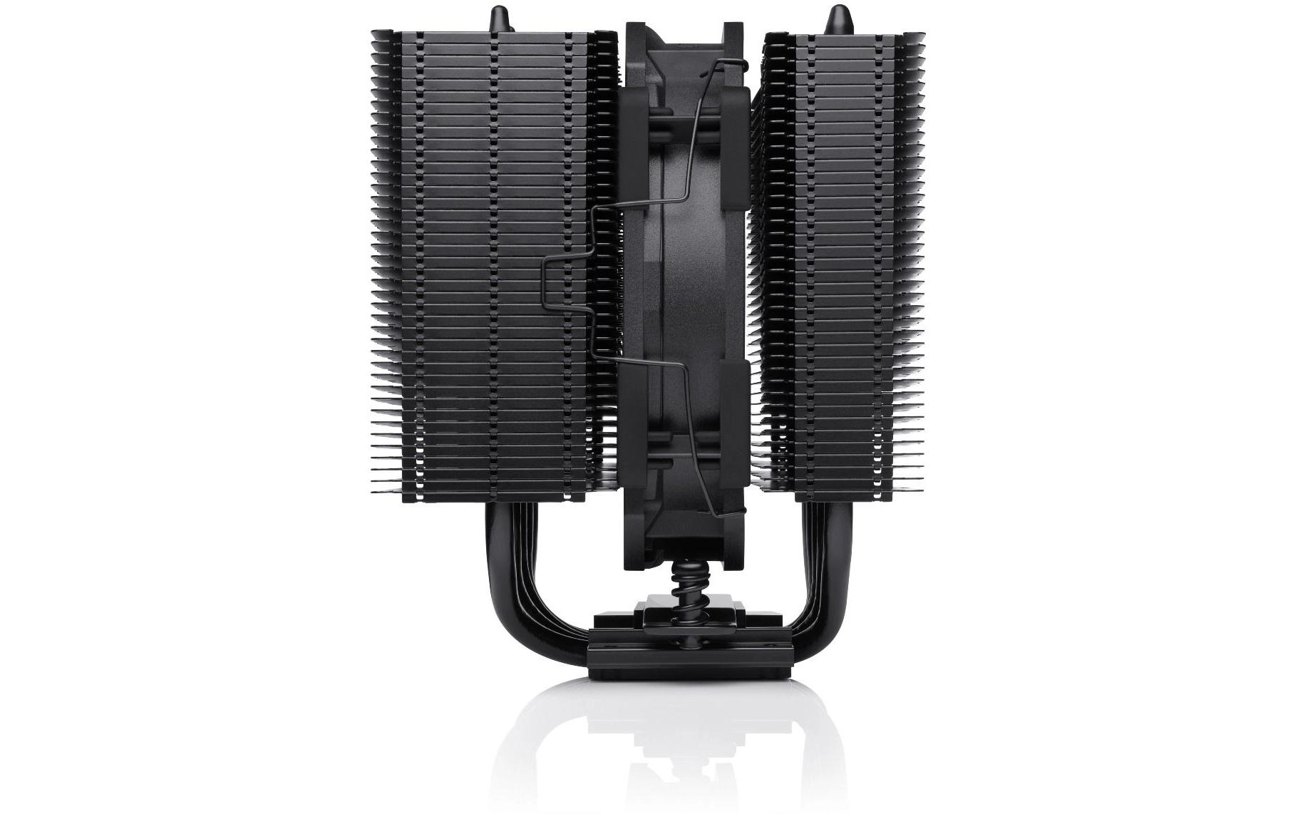 Noctua chromax.black NH-D12L Prozessor-Luftkühler 120 mm 5 Heatpipes Schwarz