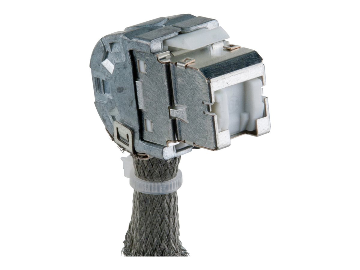 Corning Everon Anschlussmodul OCK6A-SN8 CAT 6a Abgeschirmt RJ-45 Weiß