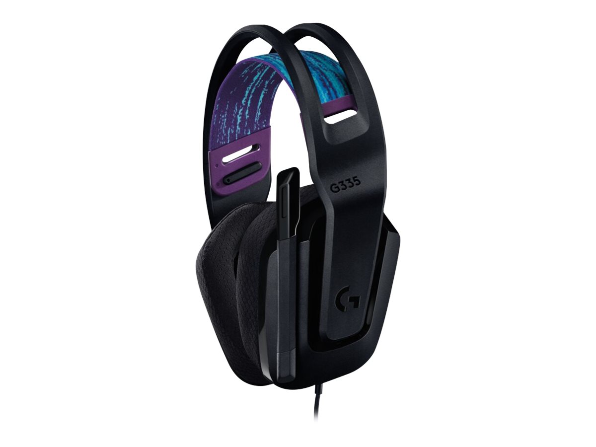 Logitech G G335 Kabelgebundenes Gaming-Headset Over-Ear 3,5 mm Schwarz