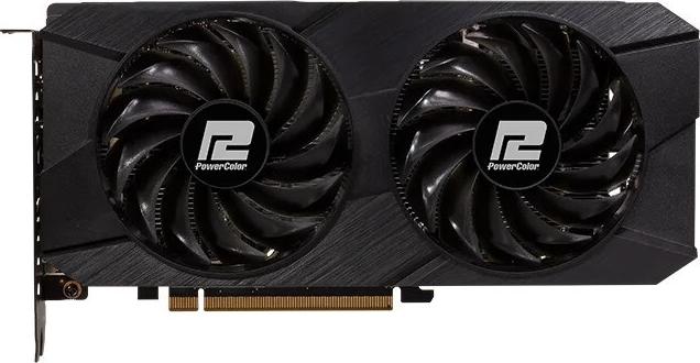 PowerColor Fighter Radeon RX 7600 Grafikkarte 8 GB GDDR6 HDMI 3x DisplayPort Schwarz