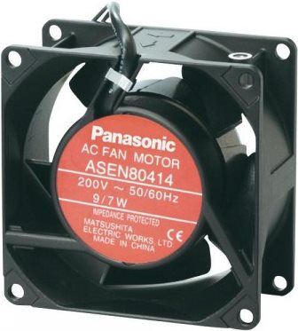 Panasonic Wechselstromlüfter ASEN8 ASEN80416 (B x H x T) 80 x 80 x 38 mm Betriebsspannung 230 V/AC (ASEN80416)