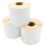 ARTDEV Etikettenrolle - Thermotransfer, 101.6 x 76.2mm, D125mm, Kern 40, 960 Etiketten/Rolle, perma... (ETP 101-076 K40 D125 PF)