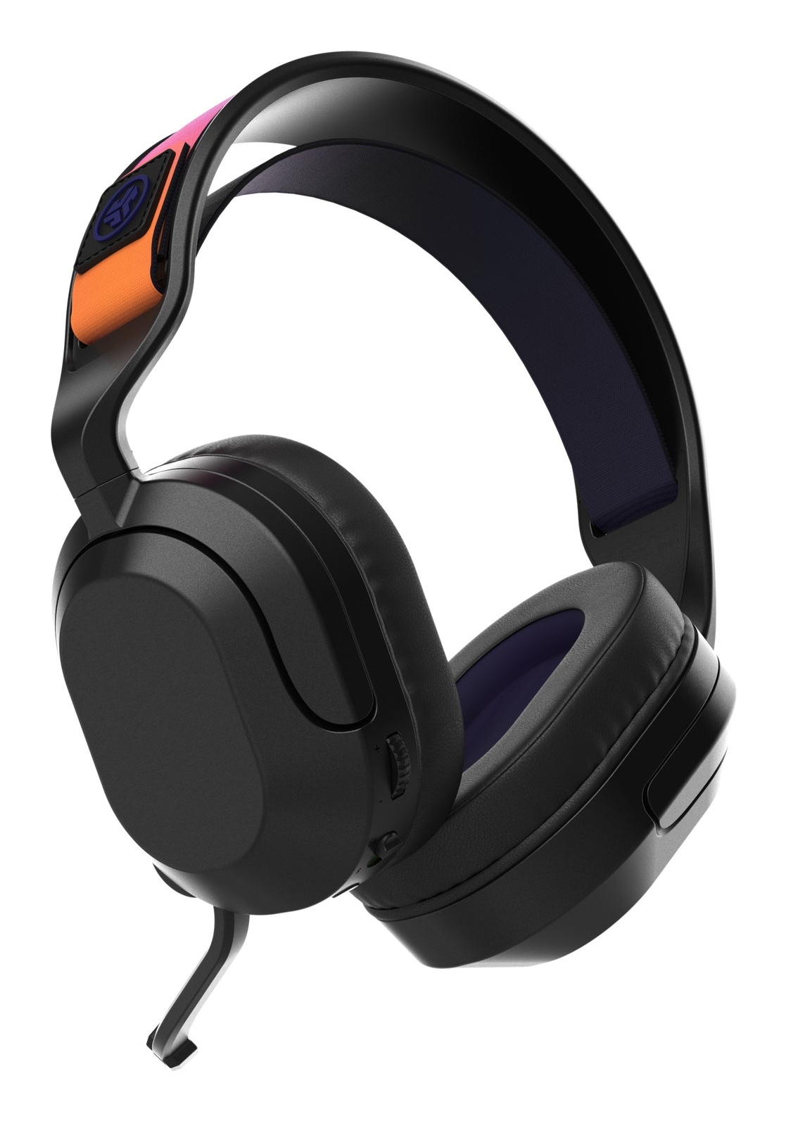 JLab Nightfall Kabelloses Gaming-Headset On-Ear Bluetooth USB-C Schwarz