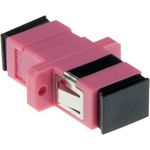 ACT Fiber optic SC-SC simplex adapter multimode OM4. Connectors: SC/SC Adapter sc simplex om4 fl ev (EA1025)