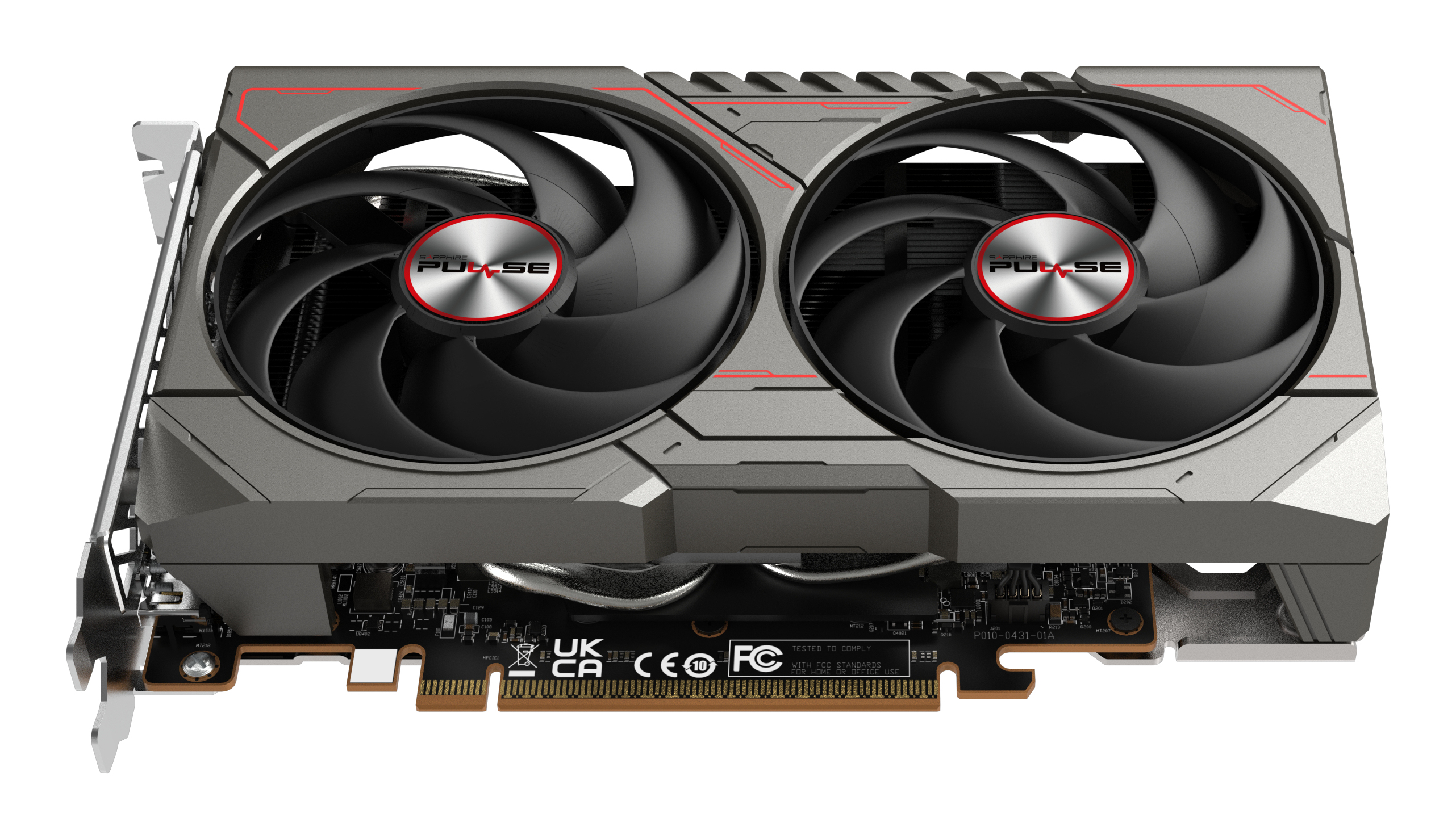 Sapphire Pulse Radeon RX 9060 XT Gaming 8 GB GDDR6 Grau