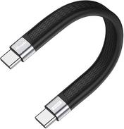 Equip Kabel USB-C4.0->C Gen3 PD240W Fl. St/St schwarz (128410)