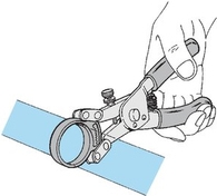 HellermannTyton MSNP1-70-MET/PL-YE Snapper Werkzeug (191-01700)
