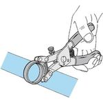HellermannTyton MSNP1-70-MET/PL-YE Snapper Werkzeug (191-01700)