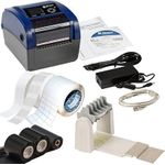 Brady BBP12 Etikettendrucker Direkt Wärme/Wärmeübertragung 300 x 300 DPI Kabelgebunden D2 (BBP12-EU+UNWINDER)
