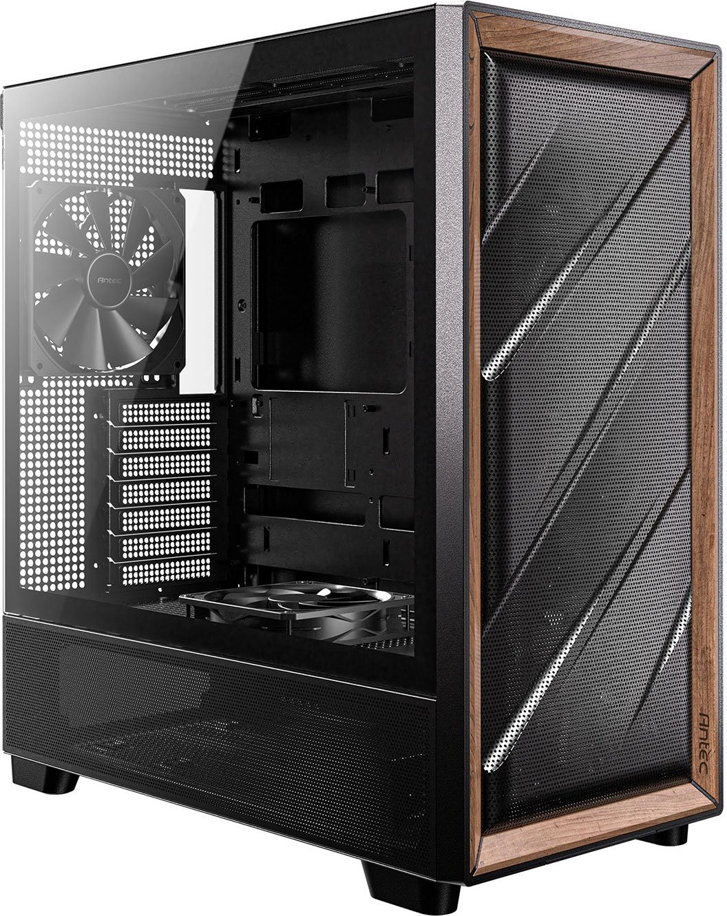 Antec Geh Antec FLUX Midi Tower schwarz retail (0-761345-10133-2)