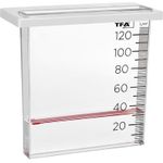 TFA-Dostmann 47.1014 Regenmesser 12 cm Transparent - Weiß (47.1014)