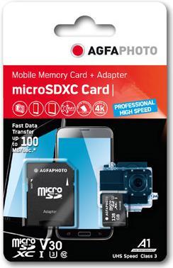 AgfaPhoto 10613 Speicherkarte 128 GB MicroSDXC UHS-I Klasse 10 (10613)