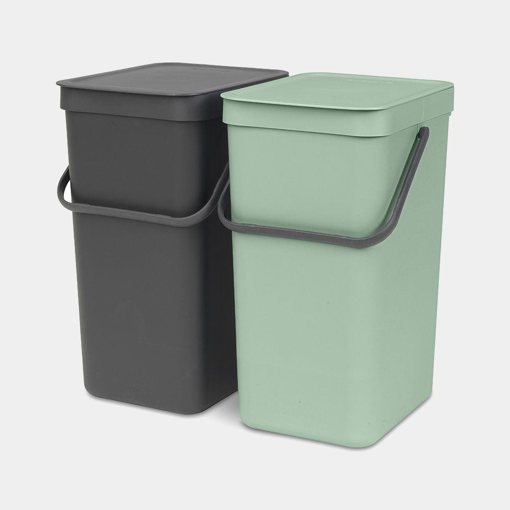 Brabantia Sort & Go Rechteckig Kunststoff Grün - Grau (214462)